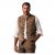 JP1880 Vest Traditional Cowhide Brown - Якета - мъжки якета големи размери