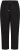 Kaffe Curve Mille Wide Pants Black Deep - Панталони от плат - 