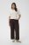 Kaffe Curve Mille Wide Pants Coffee Brown - Панталони от плат - 