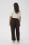 Kaffe Curve Mille Wide Pants Coffee Brown - Панталони от плат - 