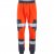 Leo Hawkcombe Ecoviz High Performance Ballistic Stretch Trousers Hi-Vis Orange/Navy - Работно облекло - мъжки работно облекло големи размери