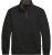 Double Outfitters MTOP-1163 Суитшърт с къс цип Черно - Суичъри & cуичъри с качулка - мъжки суичъри големи размери