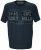 EDDY HILLS Life T-shirt Navy - Тениски - мъжки тениски големи размери
