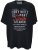 EDDY HILLS Atlantic T-shirt Black - Тениски - мъжки тениски големи размери