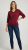 Nora Mikken GELINA Sweater Burgundy - ДАМСКИ ДРЕХИ XS-XXL - 