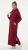 Nora Mikken MARTINA Maxi Hoodie Dress Burgundy - ДАМСКИ ДРЕХИ XS-XXL - 