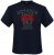 Adamo Outdoor track Comfort fit T-shirt Navy - Тениски - мъжки тениски големи размери