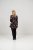 Scandinavian Caramel Flowers Tunic Red and Pink - Печатни тениски за жени - 