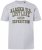 JP1880 T-shirt Short Sleeve Chest Print Grey Melange - Тениски - мъжки тениски големи размери