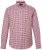 JP1880 Checked Flannel Shirt Long Sleeve Light Red - Ризи - мъжки ризи големи размери