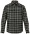 JP1880 Checked Flannel Shirt Long Sleeve Eucalyptus Green - Ризи - мъжки ризи големи размери