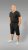 20 Nodi Scirocco Short Leg Sports Pants in Combed Cotton Jersey Black - Спортни панталони & Kъси панталони - мъжки спортни панталони големи размери