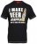 D555 Seattle T-shirt Black - Тениски - мъжки тениски големи размери