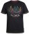 D555 Shelby T-shirt Black - Тениски - мъжки тениски големи размери