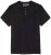 Adamo Silas Regular fit Serafino T-shirt Black - Тениски - мъжки тениски големи размери