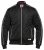 D555 Skipton Quilted Bomber Jacket Black - Якета - мъжки якета големи размери
