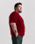 Motley Denim Stockholm T-shirt Red - Тениски - мъжки тениски големи размери