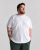 Motley Denim Stockholm T-shirt White - Тениски - мъжки тениски големи размери