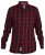 D555 Theo Long Sleeve Check Shirt - Ризи - мъжки ризи големи размери