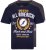 Kam Jeans 5329 Twin pack T-shirt Charcoal/Navy - Тениски - мъжки тениски големи размери