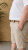 Kam Jeans 3402 Belted Dobby Weave Stretch Chino Shorts Beige - Шорти - мъжки къси панталони големи размери