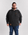 Motley Denim Copenhagen Hoodie Charcoal - Суичъри & cуичъри с качулка - мъжки суичъри големи размери