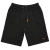 Motley Denim Paris Sweatshorts Black - Спортни панталони & Kъси панталони - мъжки спортни панталони големи размери