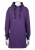 Nora Mikken KRISTINA Long Hoodie Purple - Суичъри & cуичъри с качулка - 