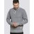 D555 Zane Sweater Grey - Суичъри & cуичъри с качулка - мъжки суичъри големи размери