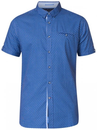 D555 Bobby Short Sleeve Shirt - Ризи - мъжки ризи големи размери