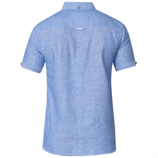 D555 Eric Linen Short Sleeve Shirt - Ризи - мъжки ризи големи размери