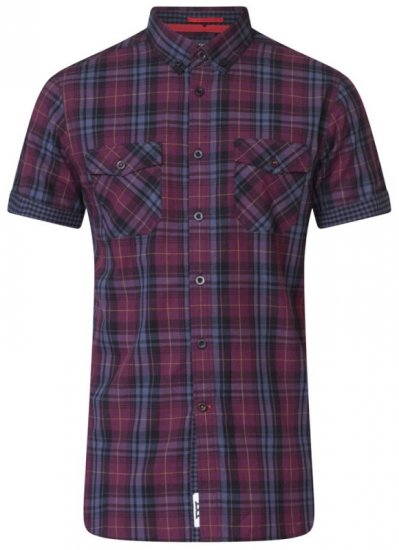 D555 Herbie Short Sleeve Shirt - Ризи - мъжки ризи големи размери