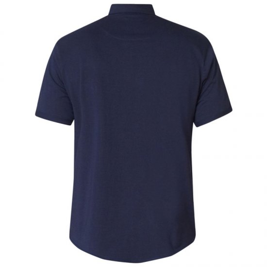 D555 Beaver Couture Jersey Shirt Navy - Ризи - мъжки ризи големи размери