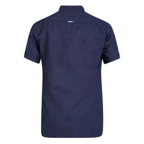 D555 Wesson Shirt Navy - Ризи - мъжки ризи големи размери