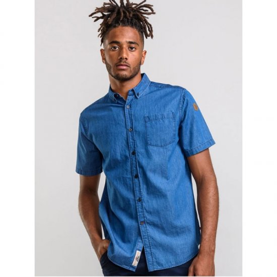 D555 Arnold Denim Shirt - Ризи - мъжки ризи големи размери