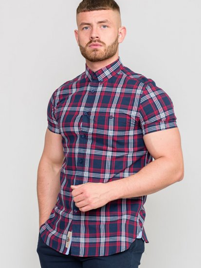 D555 RIPLEY Shirt With Pocket - Ризи - мъжки ризи големи размери