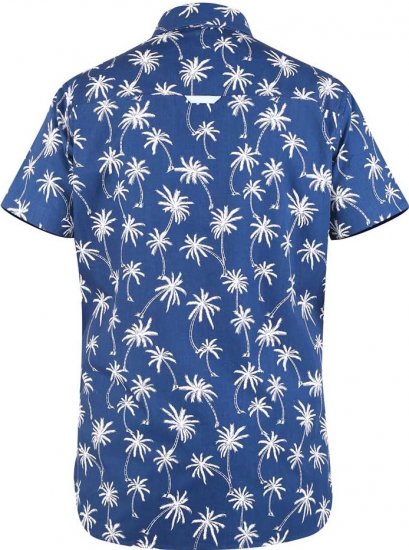 D555 BURLEY Palm Tree Print Shirt - Ризи - мъжки ризи големи размери