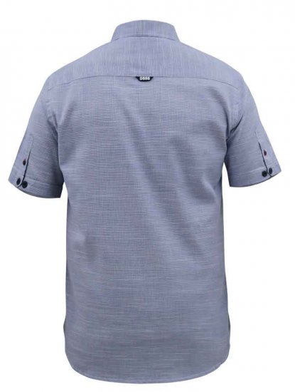 D555 Hadley S/S Micro Dog Tooth Check Shirt - Ризи - мъжки ризи големи размери