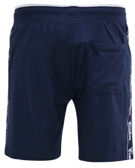 D555 Brantham Couture Elasticated Waistband Shorts Navy - Спортни панталони & Kъси панталони - мъжки спортни панталони големи размери