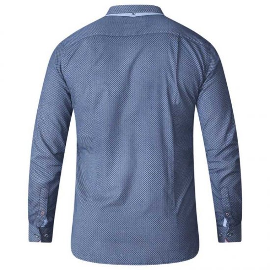 D555 Kermit Long Sleeve Printed Shirt - Ризи - мъжки ризи големи размери
