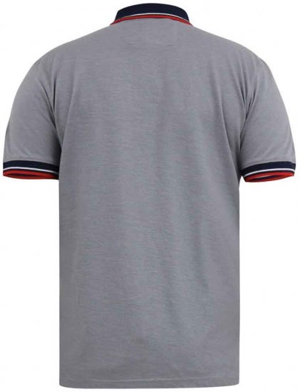 D555 Mersea Polo Shirt With Chest Embroidery - Поло тениски - мъжки тениски с яка големи размери