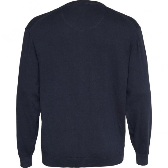 North Latitude V-neck knit Black - Суичъри & cуичъри с качулка - мъжки суичъри големи размери