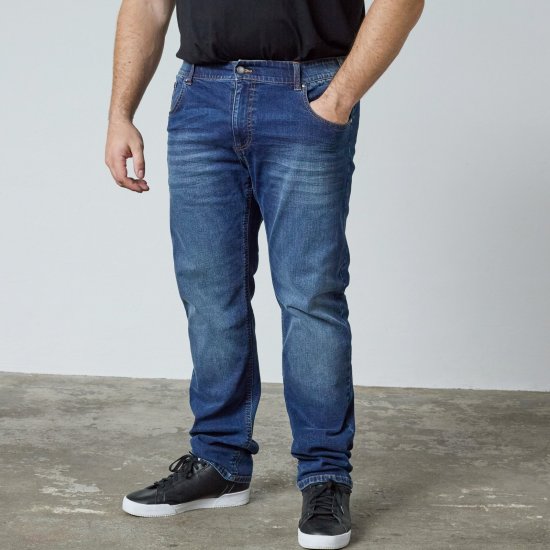 North Latitude Jeans Jack Blue Used Wash - Якета - мъжки якета големи размери