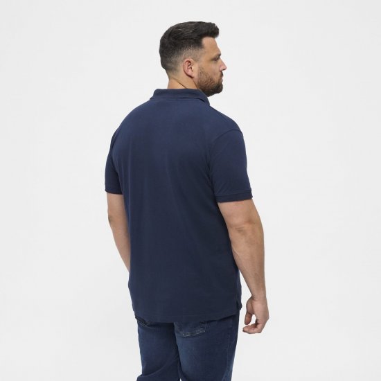 North Latitude Polo Navy Blue - Поло тениски - мъжки тениски с яка големи размери