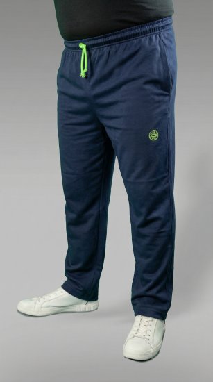 20 Nodi Libeccio Long Leg Sports Pants in Combed Cotton Jersey Navy - Спортни панталони & Kъси панталони - мъжки спортни панталони големи размери