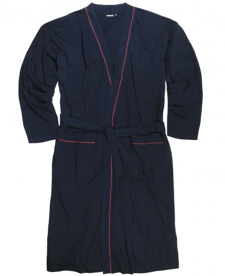 Adamo Boris House Coat Navy - Бельо & Бански шорти - Мъжко бельо големи размери