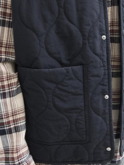 Jack & Jones Hero Liner Quilted Gilet Vest Black - Елеци - Елеци в големи размери