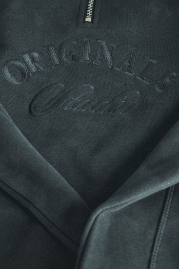 Jack & Jones Bleecker Branding High Neck Sweatshirt Forest River - Суичъри & cуичъри с качулка - мъжки суичъри големи размери