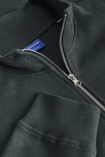 Jack & Jones Bleecker Branding High Neck Sweatshirt Forest River - Суичъри & cуичъри с качулка - мъжки суичъри големи размери
