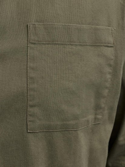 Jack & Jones Tristan Overshirt каки - Ризи - мъжки ризи големи размери